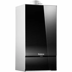 Buderus GB182i Logaplus Gas-Brennwert Heizungspaket W42S Mit Regelung RC310 In Schwarz, 14 KW 9