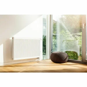 Buderus Logatrend VC-Profil Ventil-Heizkörper H 500 Mm L 500 Mm Typ 11 – 346/222 Watt – Linksanschluss 15