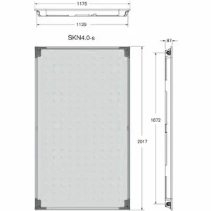 Buderus Solaranlage Logaplus S75 – 5 Kollektoren (11,85m²) SKN4.0-s Mit Kombispeicher Logalux P750 S Blau – 7739612885 12