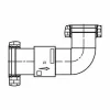 Buderus Logaplus-Paket Luftkanäle LKP700-1, Aufstellung Oberhalb Erdgleiche, Für WLW196i IR 6-8 – 7739612623 7