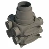 Buderus VK125-2V Verteiler 2-lagig Vertikal Für Rund- Und Flachkanalsysteme – 7738100820 5